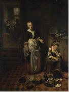 The Idle Servant Nicolaes maes